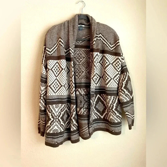 Old Navy women’s Alpine drape front cardigan size S - Picture 1 of 7